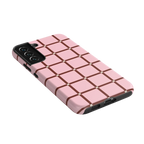 Uptown Gridlock | Pink Checkerboard Case
