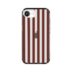 Sunday in Brooklyn | Burgundy Stripes Case
