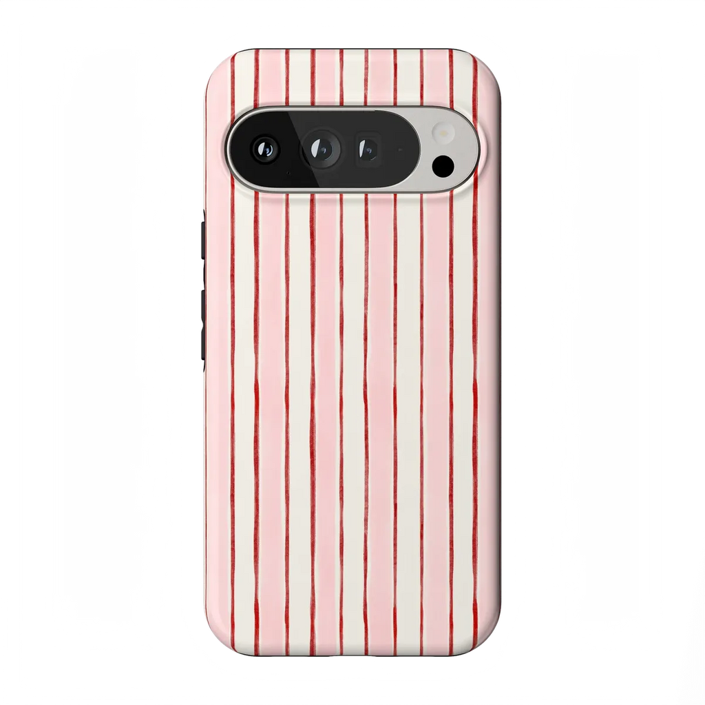 Pretty in Pastel | Blush Stripes Case