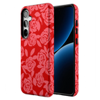 Final Rose | Red & Pink Floral Case