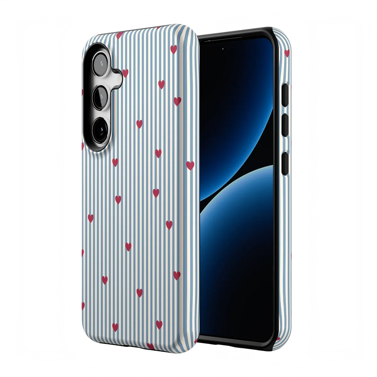 Love Lines | Blue Stripes Case