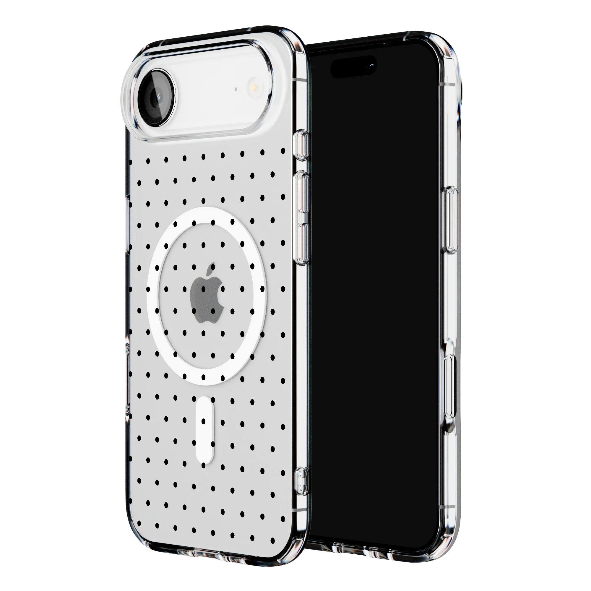 On the Dot | Black Polka Dot Case