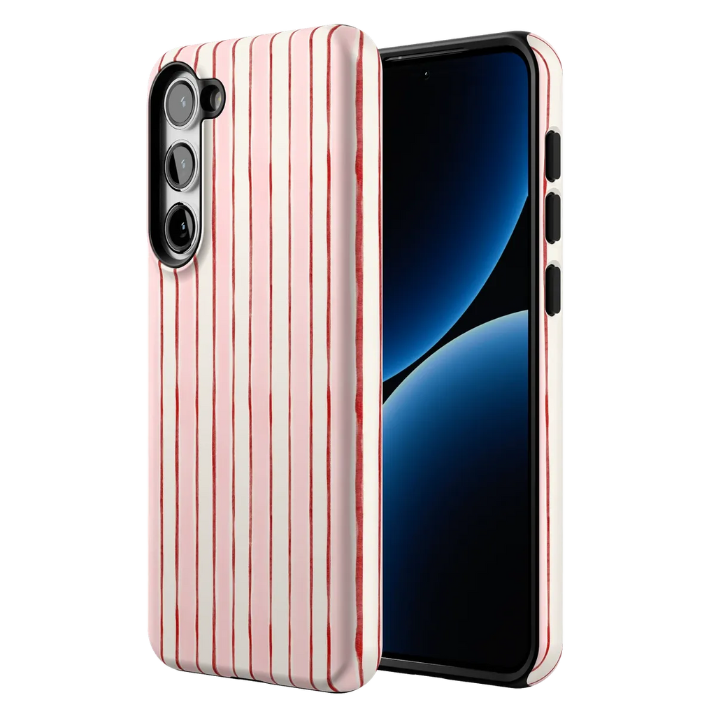 Pretty in Pastel | Blush Stripes Case