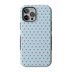 On the Dot | Blue Polka Dot Case