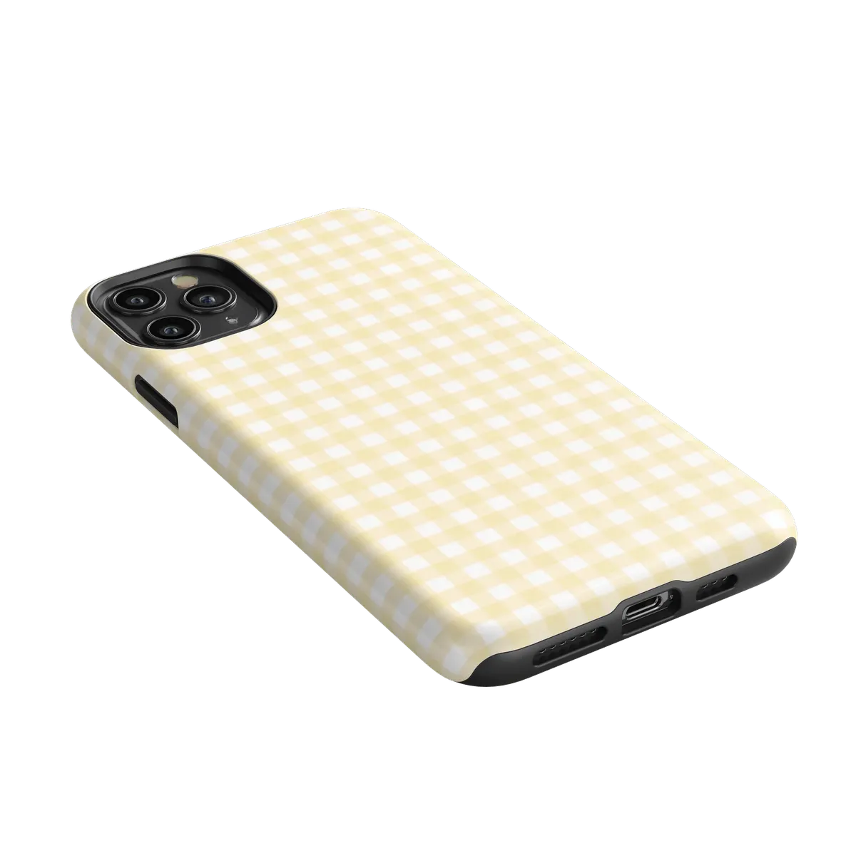 Pastel Picnic | Yellow Gingham Case