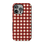 Checked Twice | Red Plaid Case