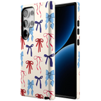 American Girlie | Red White & Blue Bows Case