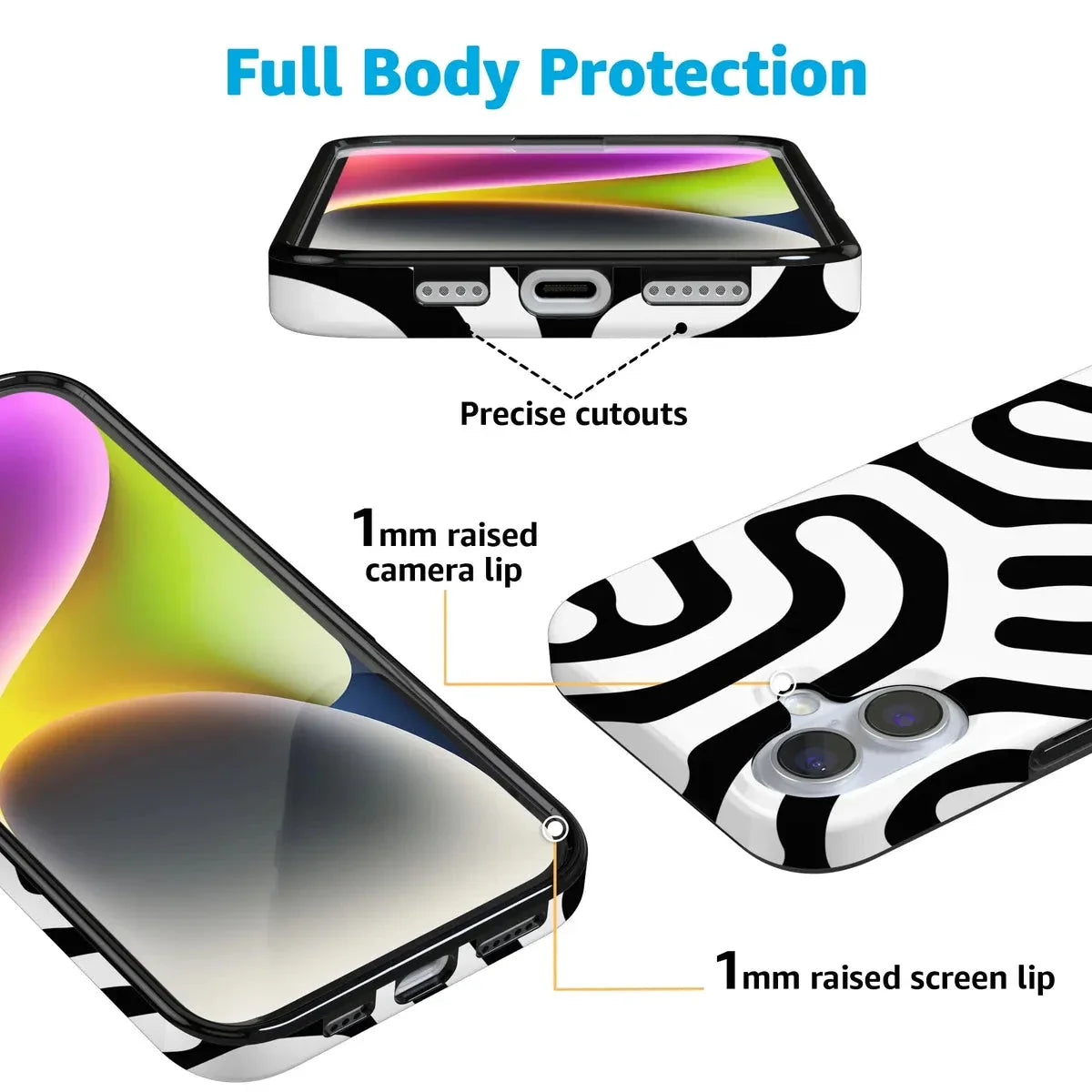 Maze | High Contrast Design Case