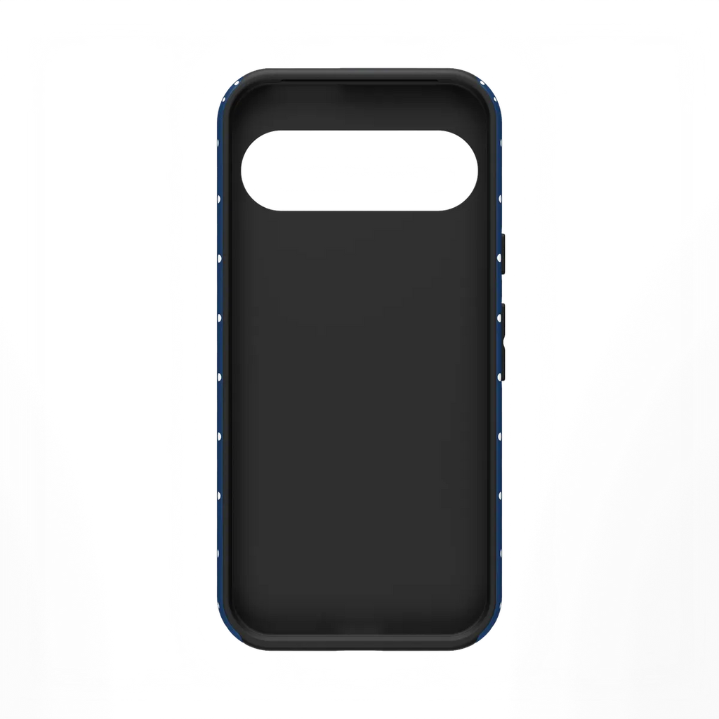 On the Dot | Navy Polka Dot Case
