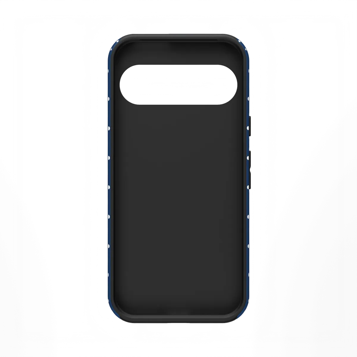 On the Dot | Navy Polka Dot Case