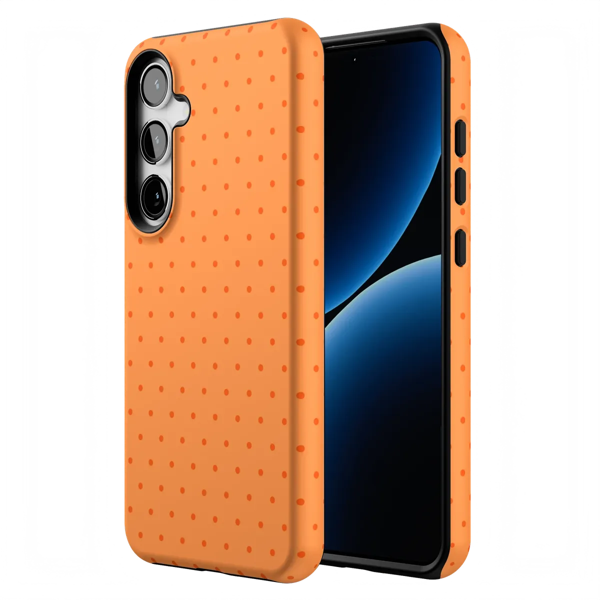 On the Dot | Orange Polka Dot Case