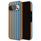 Go New York | Blue & Orange Stripes Case