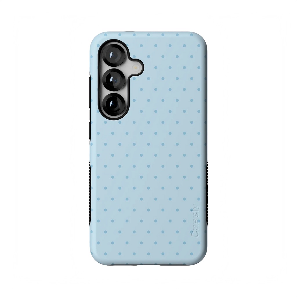 On the Dot | Blue Monochrome Polka Dot Case