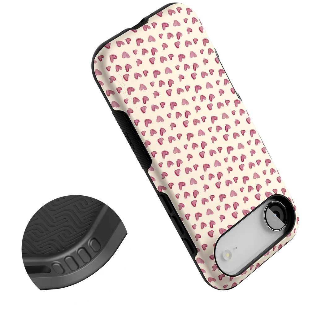 Lovebug | Mauve Hearts Case