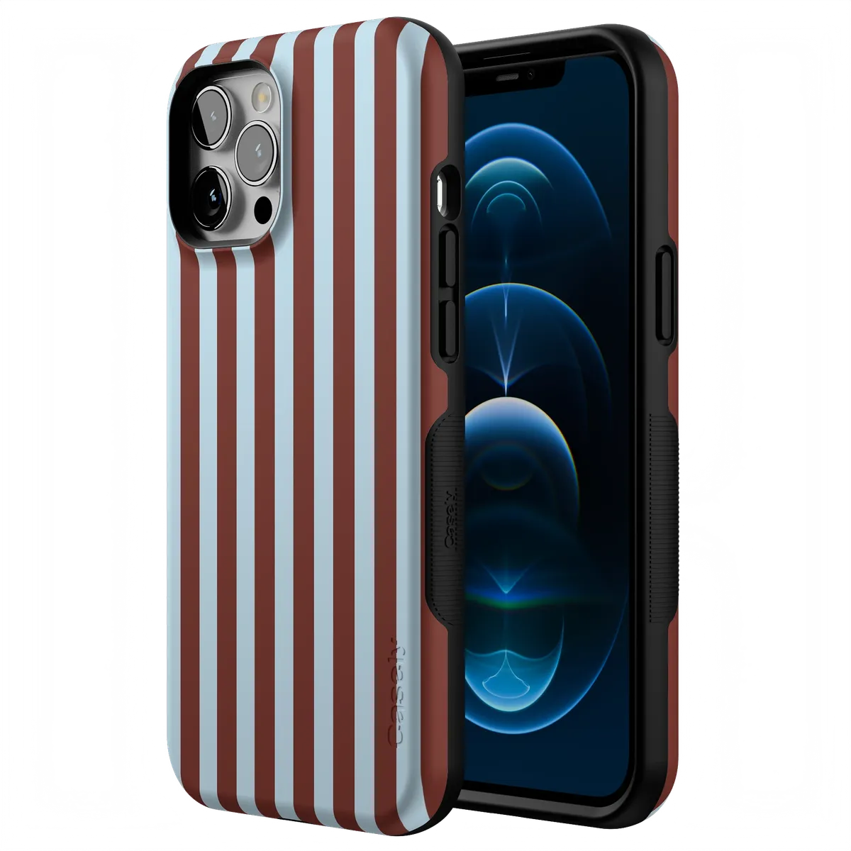Sunday in Brooklyn | Blue Stripes Case