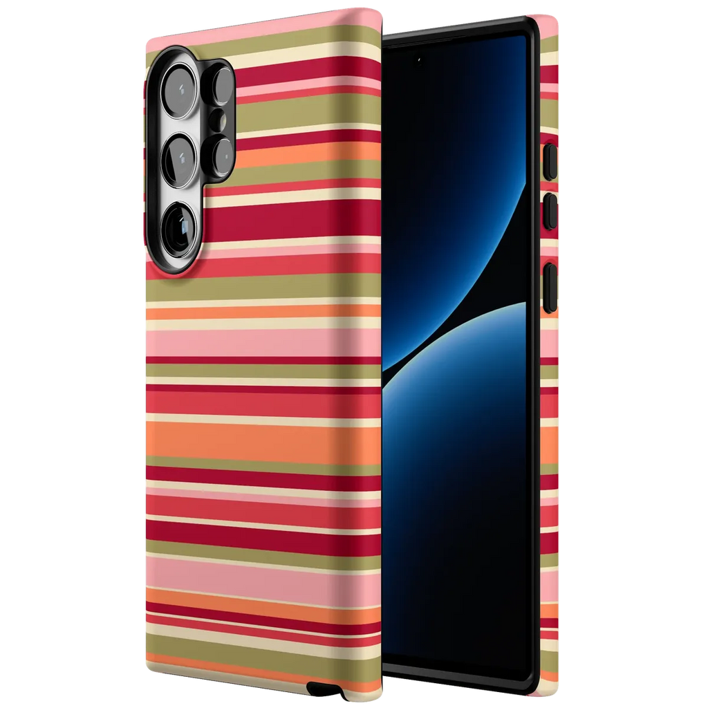 Citrus Stripes | Poolside Print Case