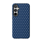 On the Dot | Navy Polka Dot Case