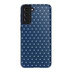 On the Dot | Navy Polka Dot Case