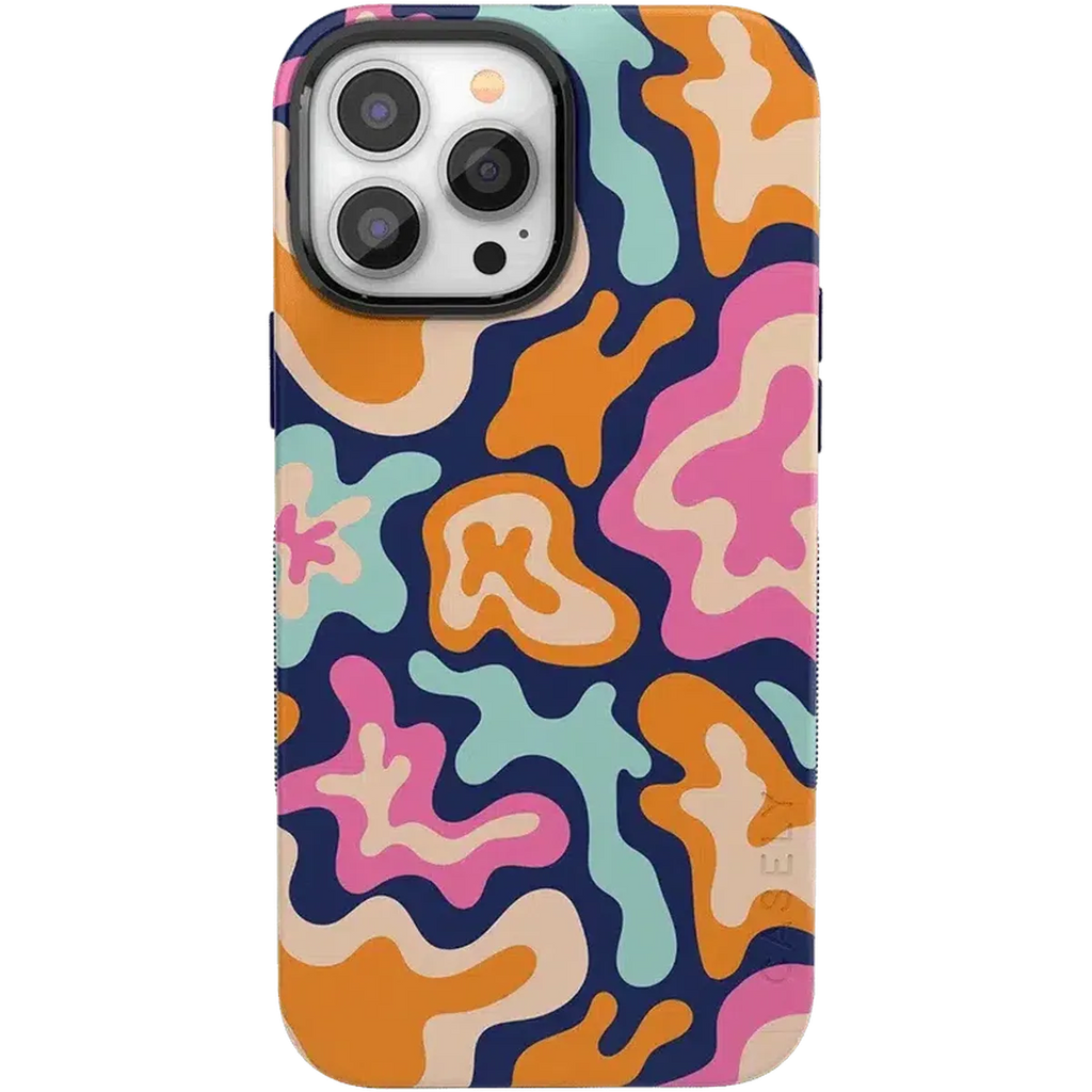 Midnight Color Splash | Abstract Retro Case