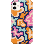 Midnight Color Splash | Abstract Retro Case