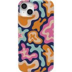 Midnight Color Splash | Abstract Retro Case