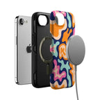 Midnight Color Splash | Abstract Retro Case