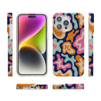Midnight Color Splash | Abstract Retro Case