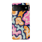 Midnight Color Splash | Abstract Retro Google Pixel Case