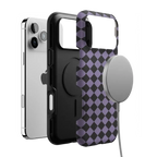 Midnight Hex | Purple Checkered Case