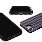 Midnight Hex | Purple Checkered Case