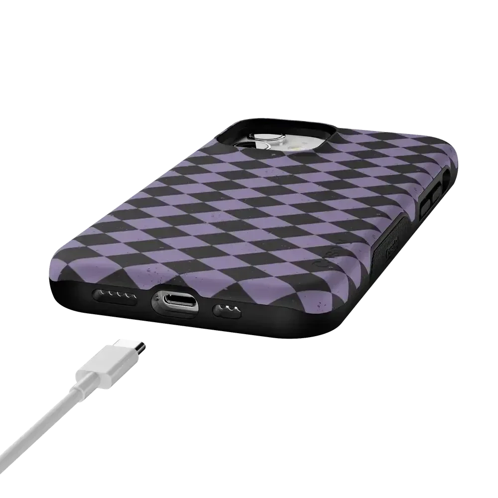 Midnight Hex | Purple Checkered Case