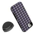 Midnight Hex | Purple Checkered Case