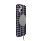 Midnight Hex | Purple Checkered Case