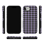 Midnight Hex | Purple Checkered Case