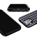 Midnight Hex | Purple Checkered Case