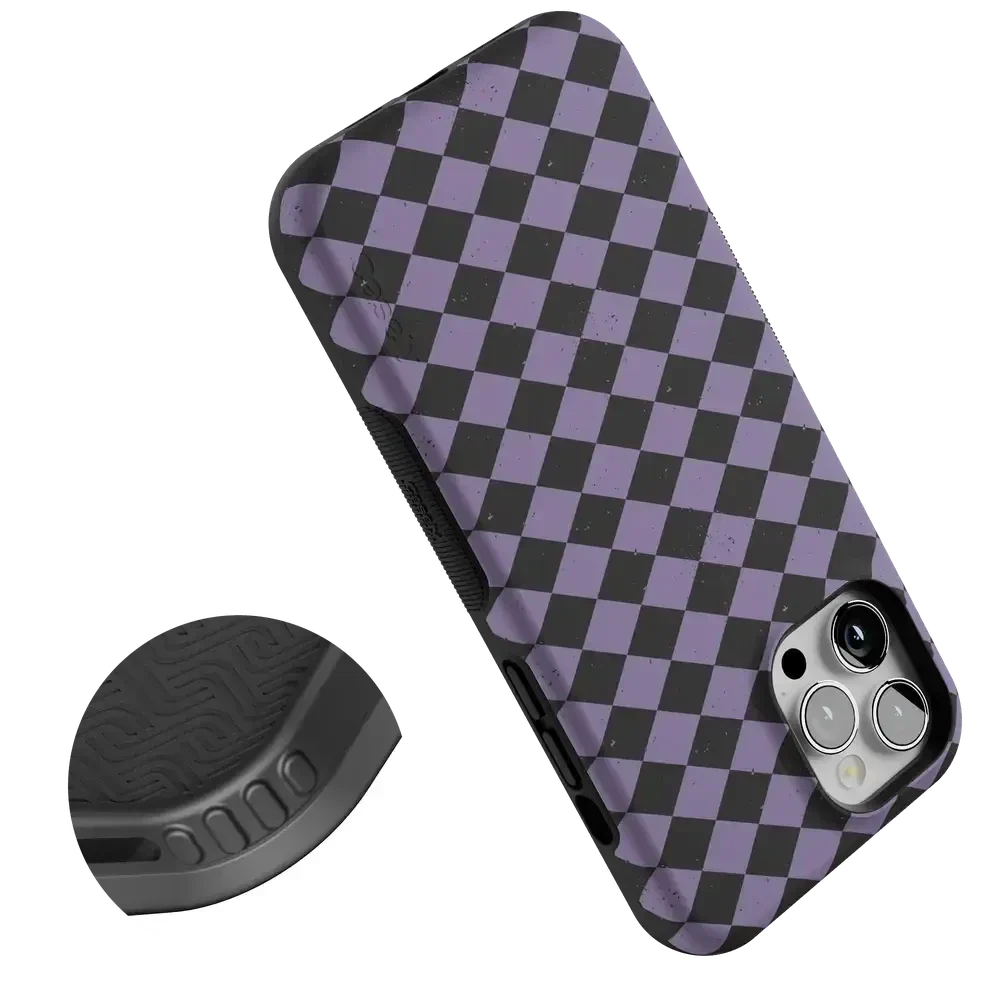 Midnight Hex | Purple Checkered Case