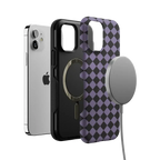 Midnight Hex | Purple Checkered Case