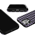 Midnight Hex | Purple Checkered Case