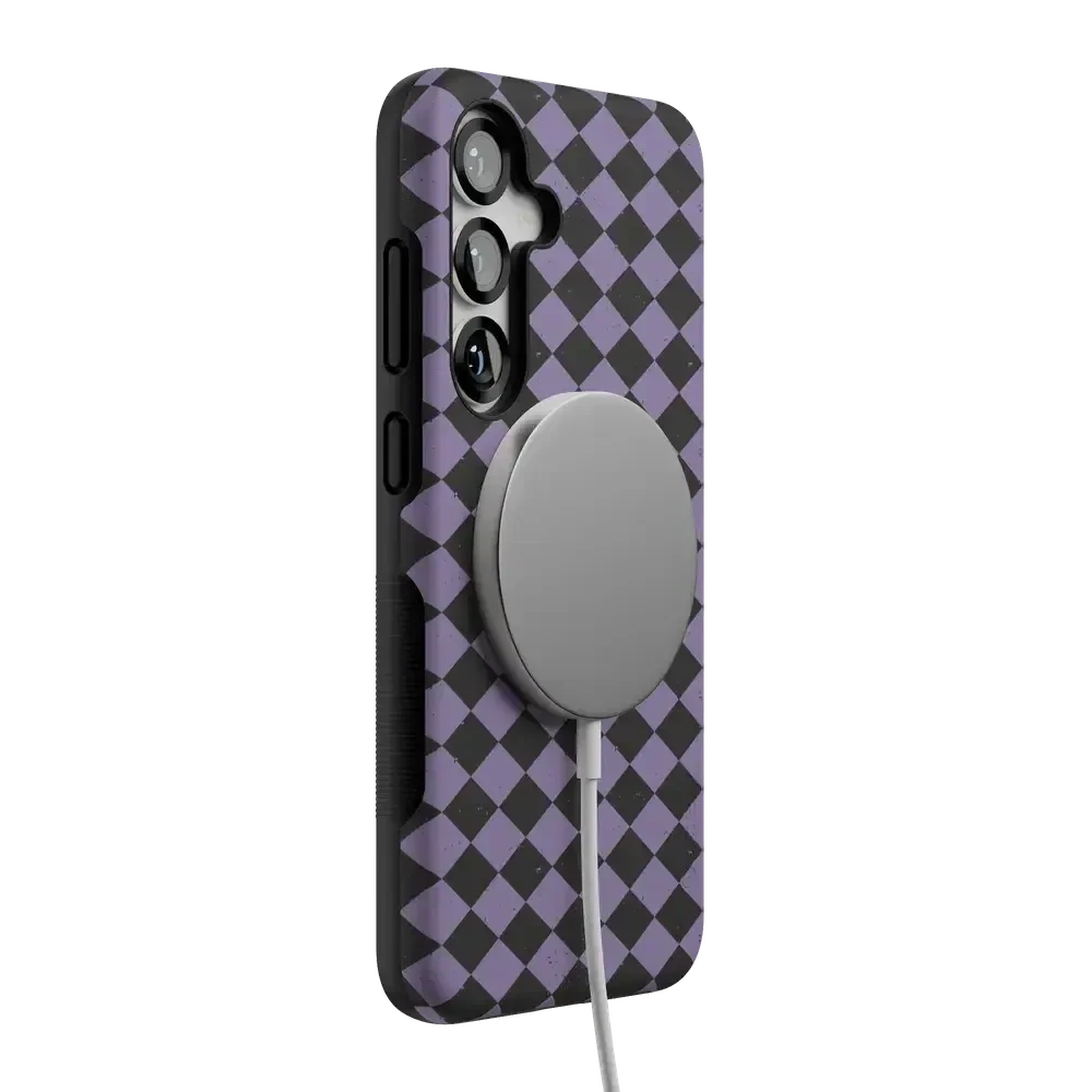 Midnight Hex | Purple Checkered Case