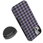 Midnight Hex | Purple Checkered Case