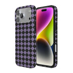 Midnight Hex | Purple Checkered Case