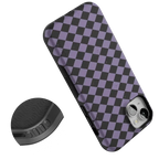 Midnight Hex | Purple Checkered Case