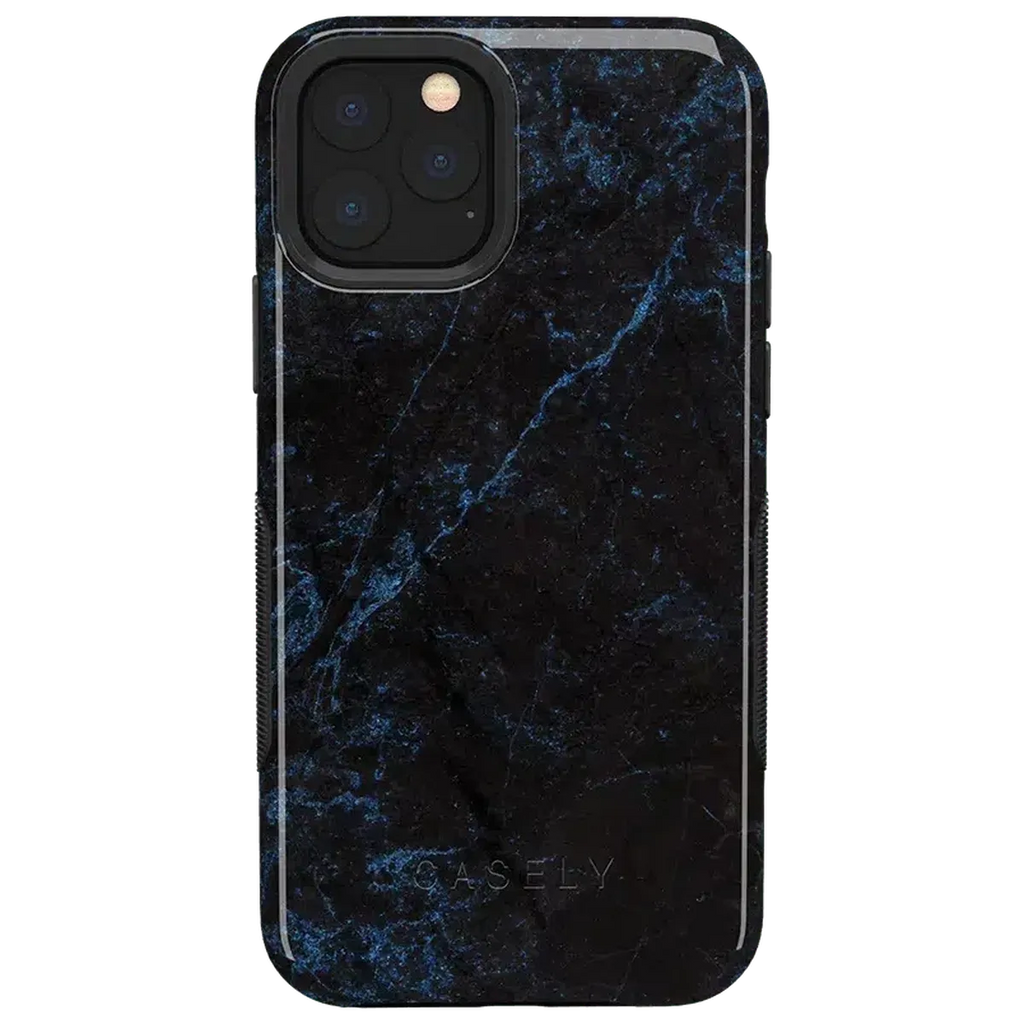 Midnight Marble | Black & Navy Case
