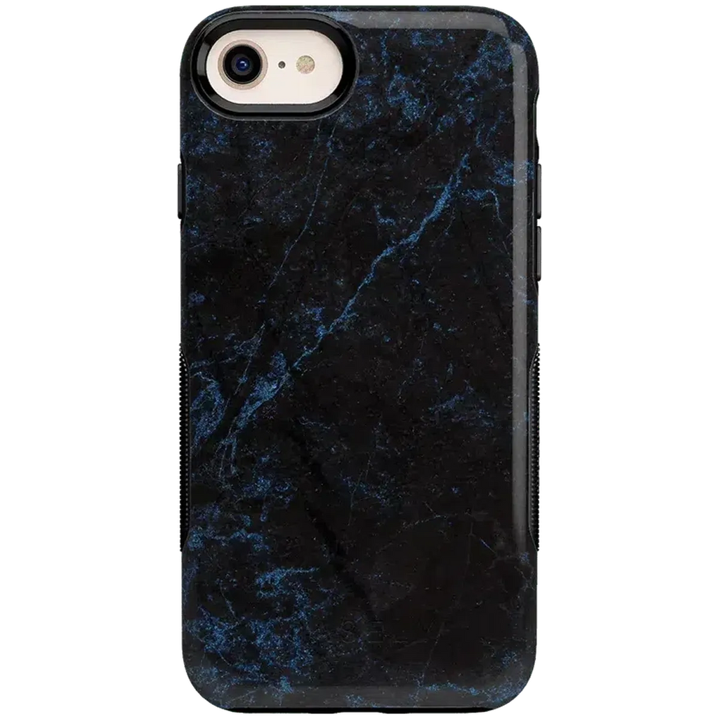 Midnight Marble | Black & Navy Case
