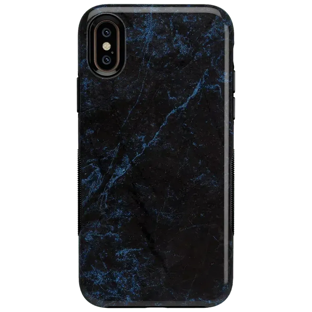 Midnight Marble | Black & Navy Case