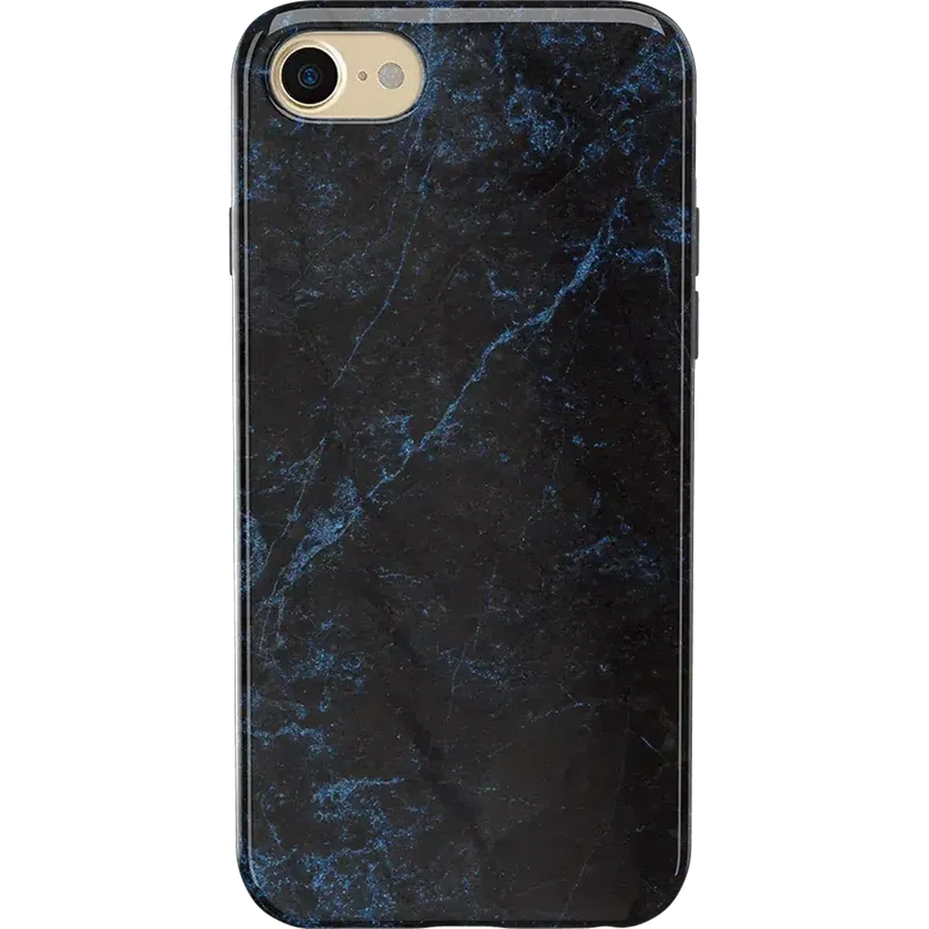 Midnight Marble | Black & Navy Case