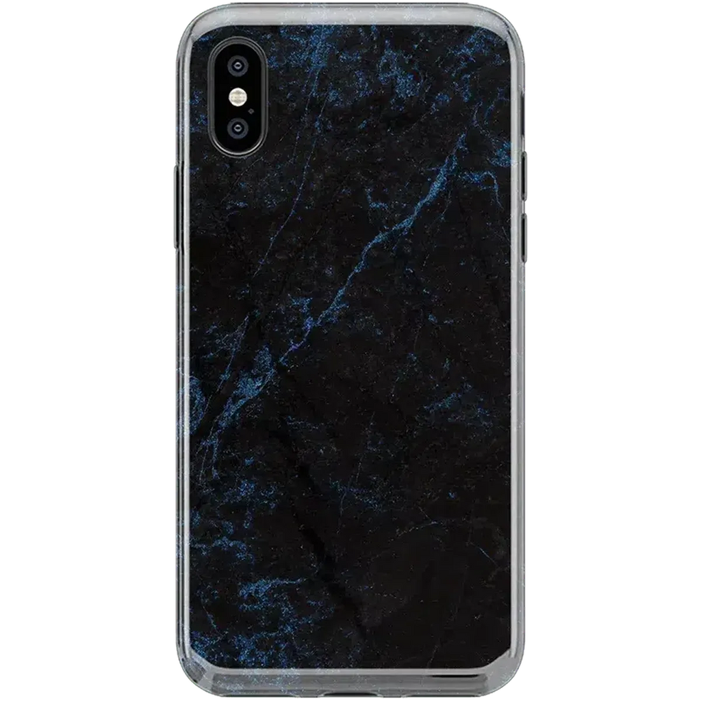 Midnight Marble | Black & Navy Case