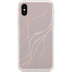 Midnight Ride | Pink and Gold Metallic Waves Case