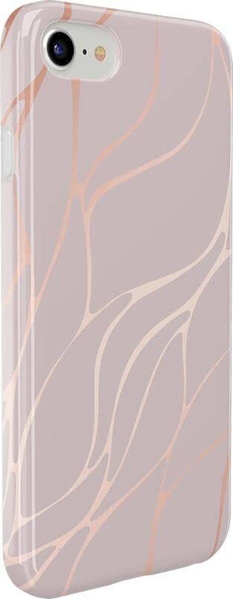Midnight Ride | Pink and Gold Metallic Waves Case