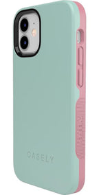 Mint Green on Pink | Ultra-Protective Bold Case